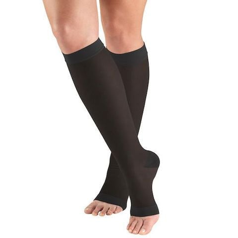 TRUFORM Women's Lites Knee High Support Stockings 15-20 mmHg