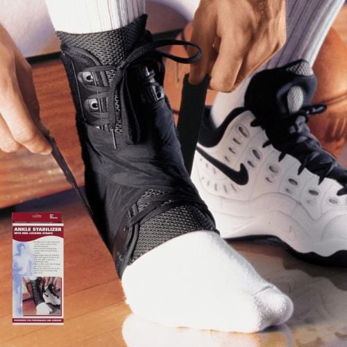 Image 1 of OTC Ankle Stabilizer with Exoskeleton