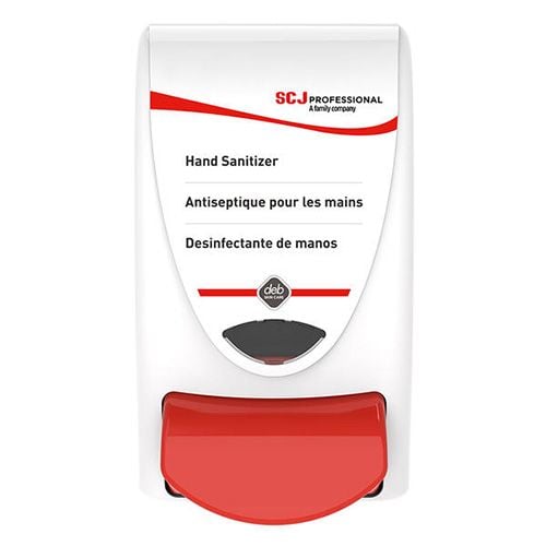Red InstantFOAM Hand Sanitizer Dispenser - 1 Liter