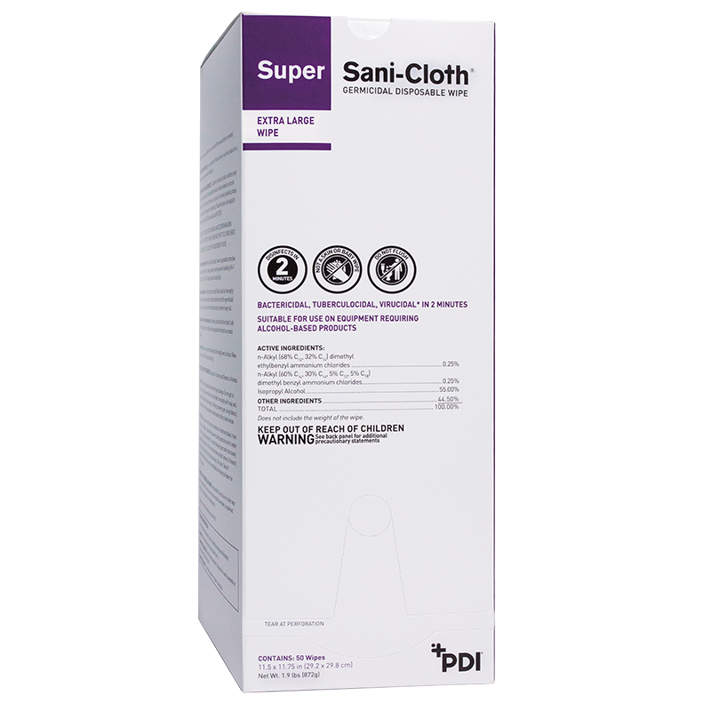 Image 5 of PDI Super Sani-Cloth Germicidal Wipes