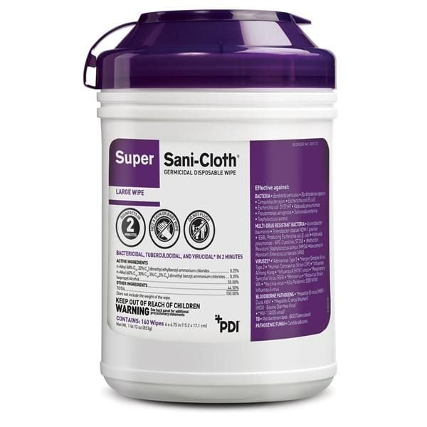 Image 4 of PDI Super Sani-Cloth Germicidal Wipes