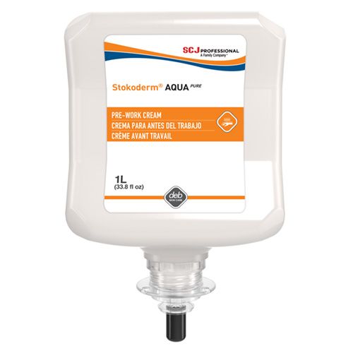 1 Liter Refill Cartridge of Stokoderm Aqua Pure Cream