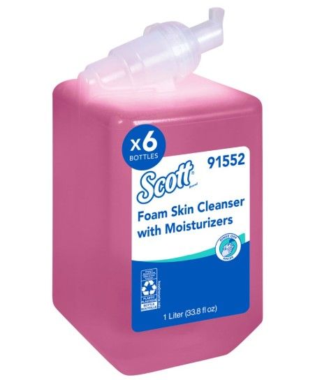 Scott Foam Skin Cleanser with Moisturizers