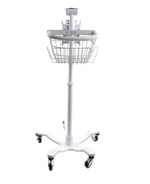 Wire basket without attachments.