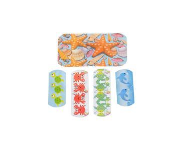 Image 5 of Cosrich Ouchies Sea Friendz First Aid Kit for Kids - 50 Piece