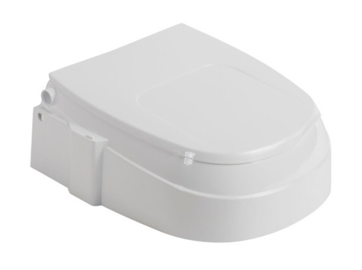 PreserveTech Raised Toilet Seat, Seat Down