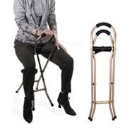 Orthopedic Folding Seat Cane Application