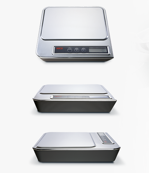 Top and Front View of Seca 856