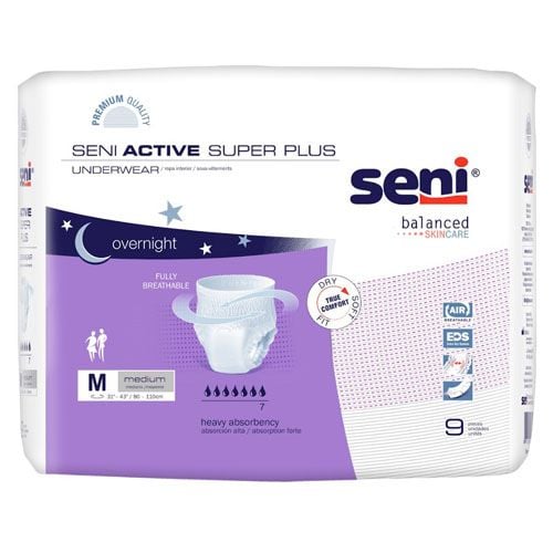 Seni Active Super Plus, medium (9 pack)