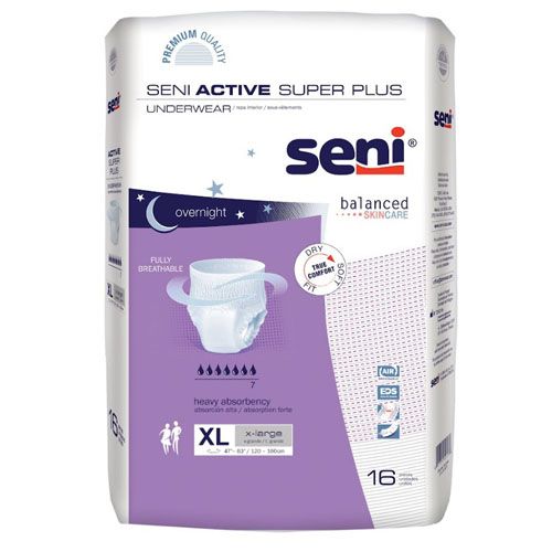 Seni Active Super Plus, x-large (16 pack)