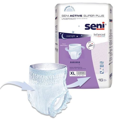 Seni Active Super Plus, x-large (16 pack)