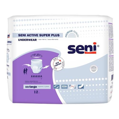 Seni Active Super Plus, x-x-large (12 pack)