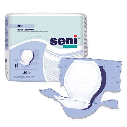 Seni Booster Pads, package and single pad