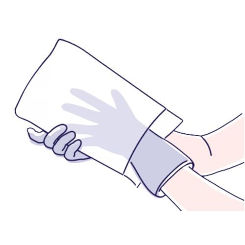 Seni Personal Care Gloves, how to use
