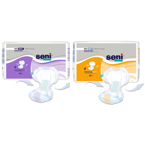 Seni Shaped Pads Disposable Incontinence Liner - Heavy Absorbency