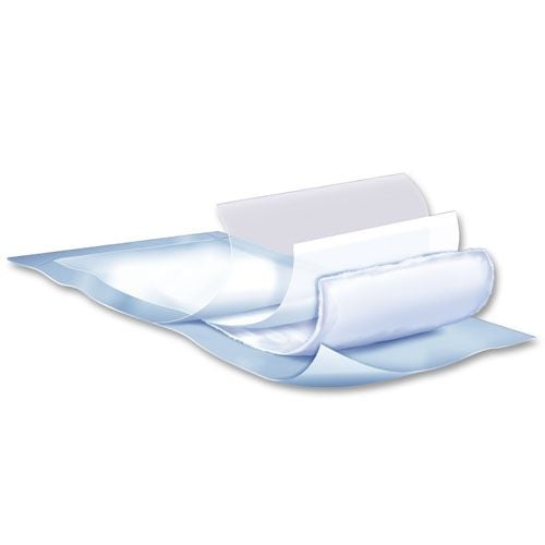Seni Soft Super Underpads, visible layers