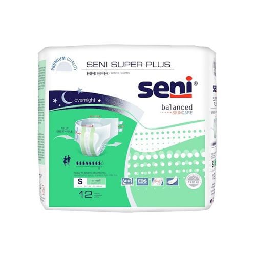 Seni Super Plus Briefs, small 12 package, package only