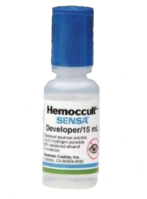 Image 1 of Sensa Fecal Occult Blood Test Solution 15 mL Blue