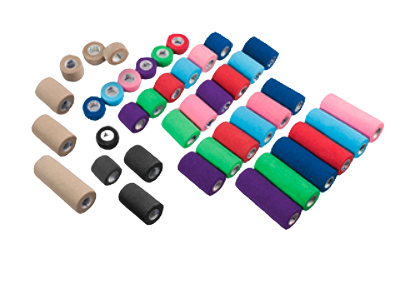 Image 2 of Dynarex Sensi-Wrap Self-Adherent Bandage Rolls 