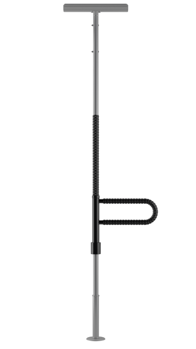 Grey Pole with Roto Bar