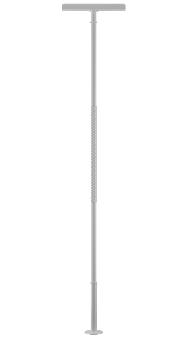 White Pole with SafetyGrip