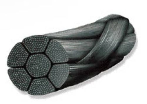 Image 1 of Look Suture with Needle Nonabsorbable Black Braided