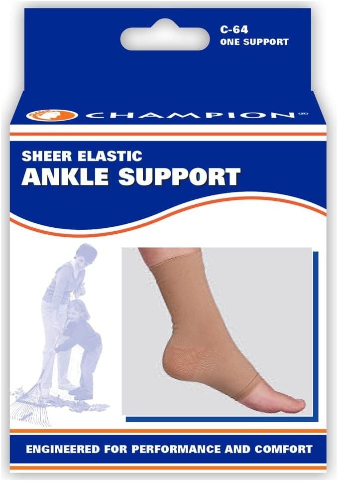 Image 4 of Sheer Elastic Ankle Support