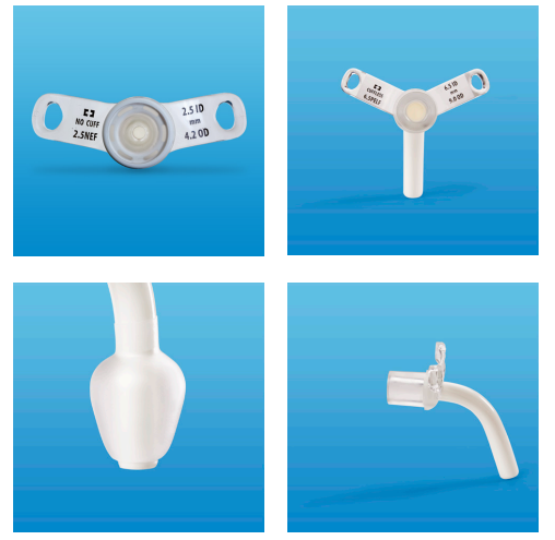 New Look of Shiley Pediatric and Neontal Trach Tubes