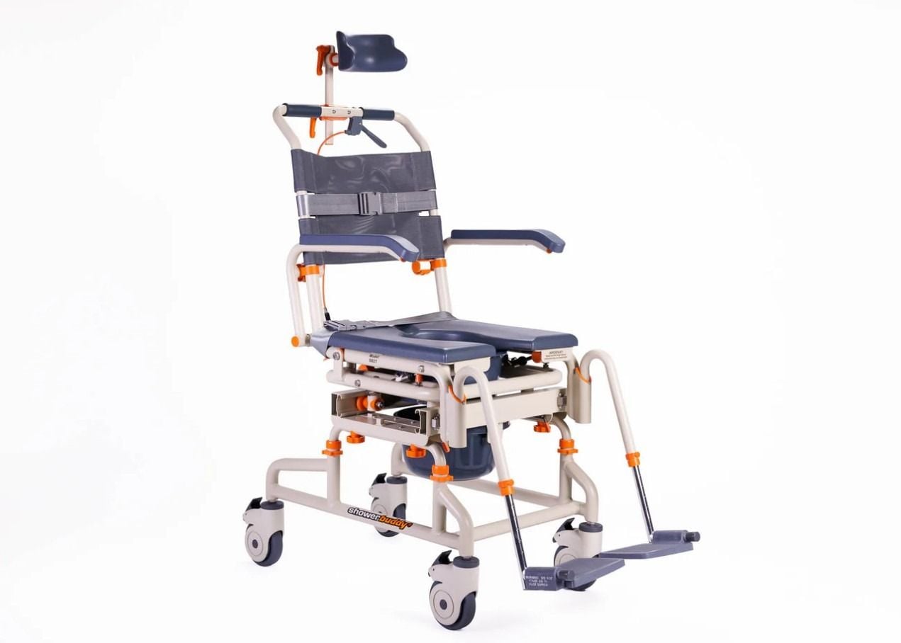 Side angle of chair