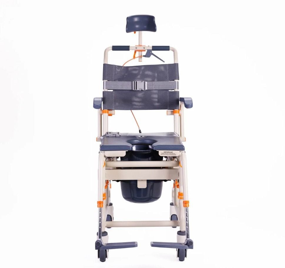 Front view of chair