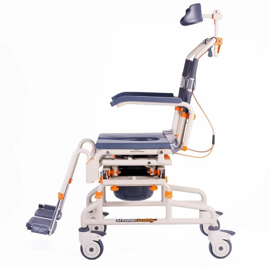 Side view of chair