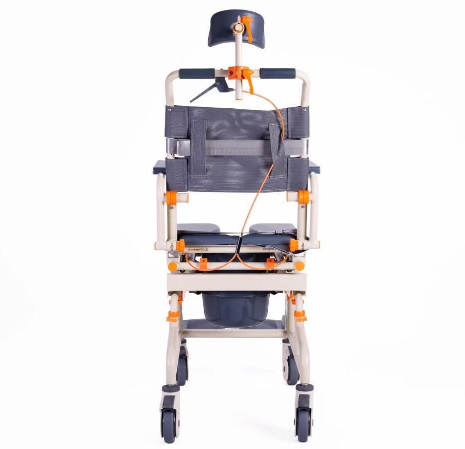 Back view of chair