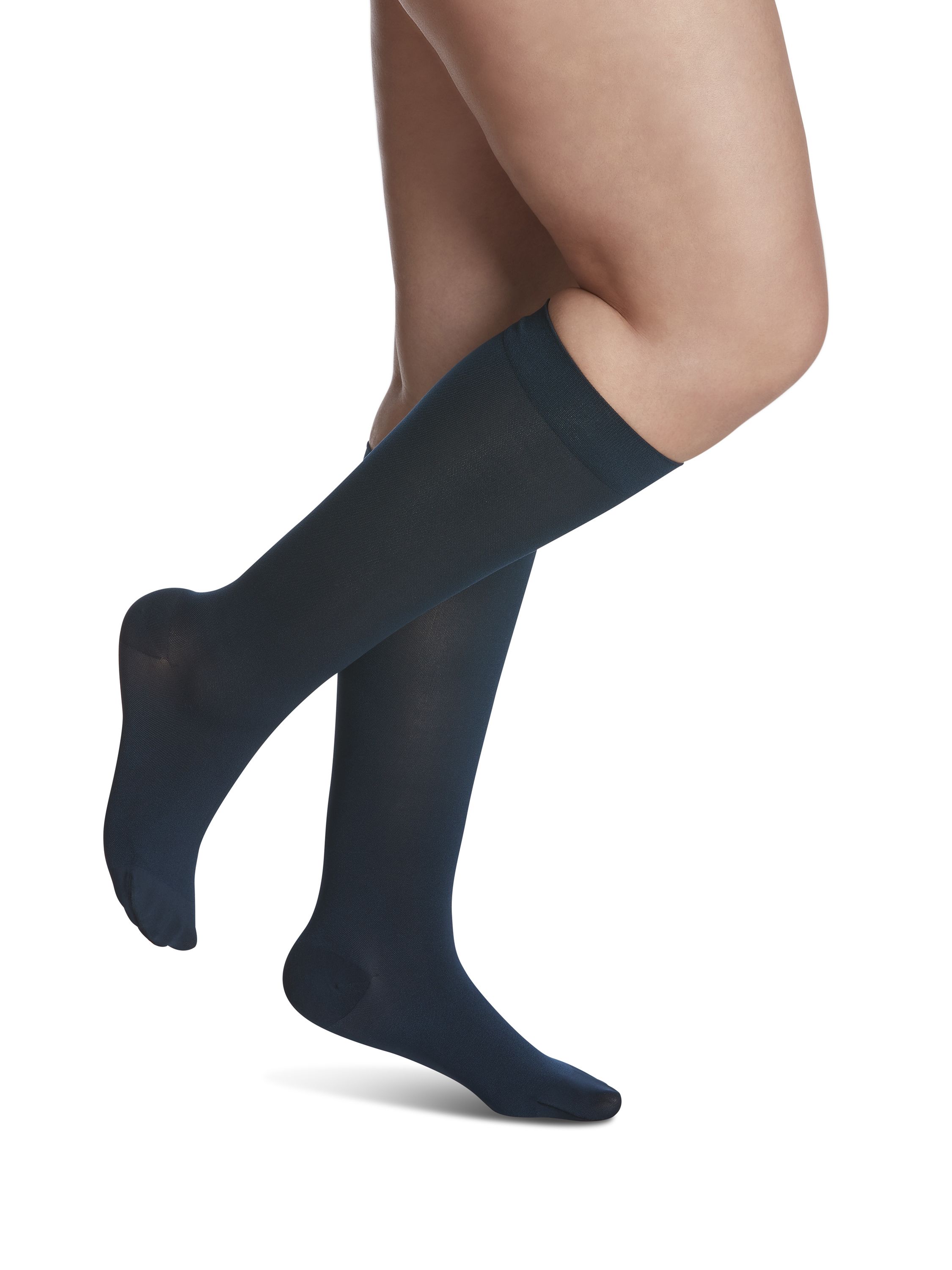 Sigvaris 842C Soft Opaque Knee High Closed Toe 20-30 mmHg Compression Socks