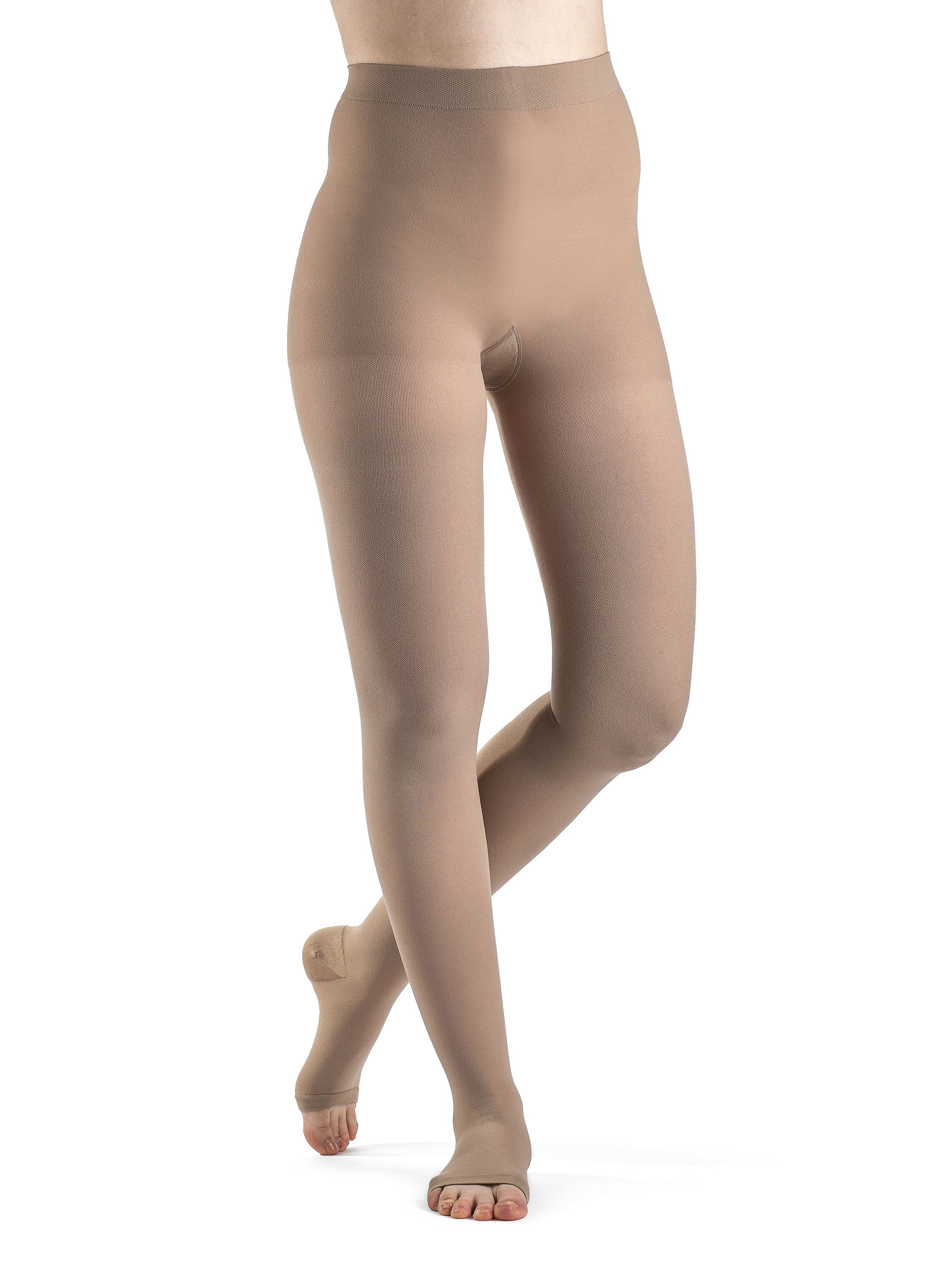 Sigvaris 973P Access Series Open Toe 30-40 mmHg Compression Pantyhose