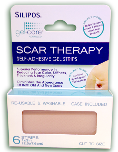 Image 1 of Silipos Gel Care Advanced Self-Adhesive Strips