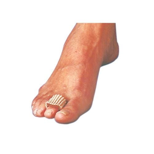 Silopad Digital Pads shown on the toe