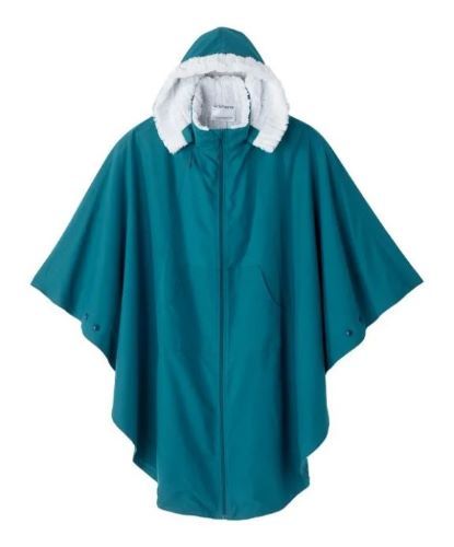 Silverts Luxurious Fur-Lined Winter Wheelchair Cape For Women