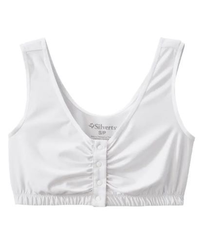 Image 2 of Silverts Women's Adaptive Front Snap Closure Bra