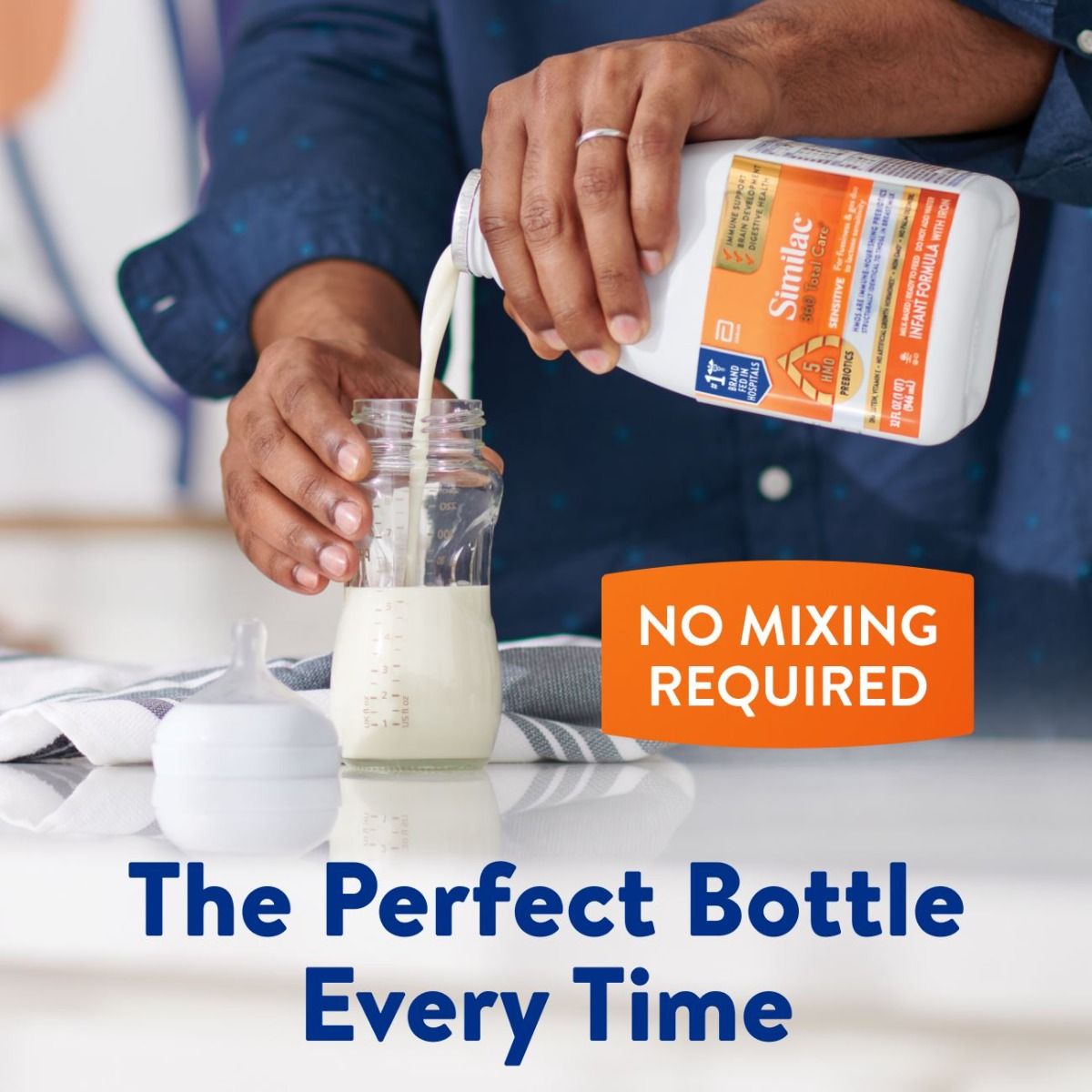 No mixing required