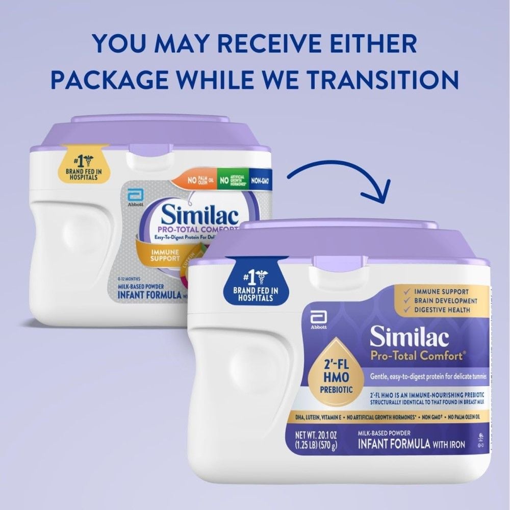 Similac Pro-Total Comfort New Packaging