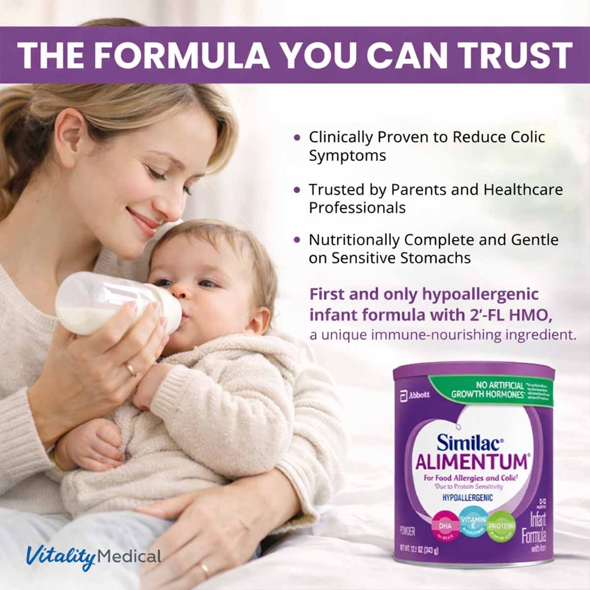 Image 7 of Similac Alimentum Hypoallergenic Infant Formula