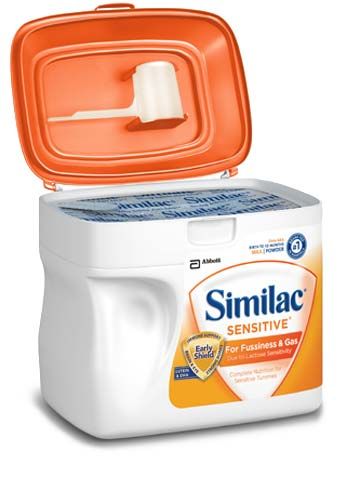 Similac Sensitive Infant Formula with Iron Powder SimplePac