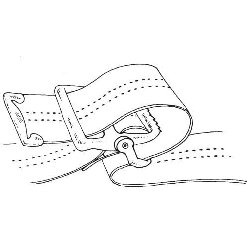 Route Through Buckle