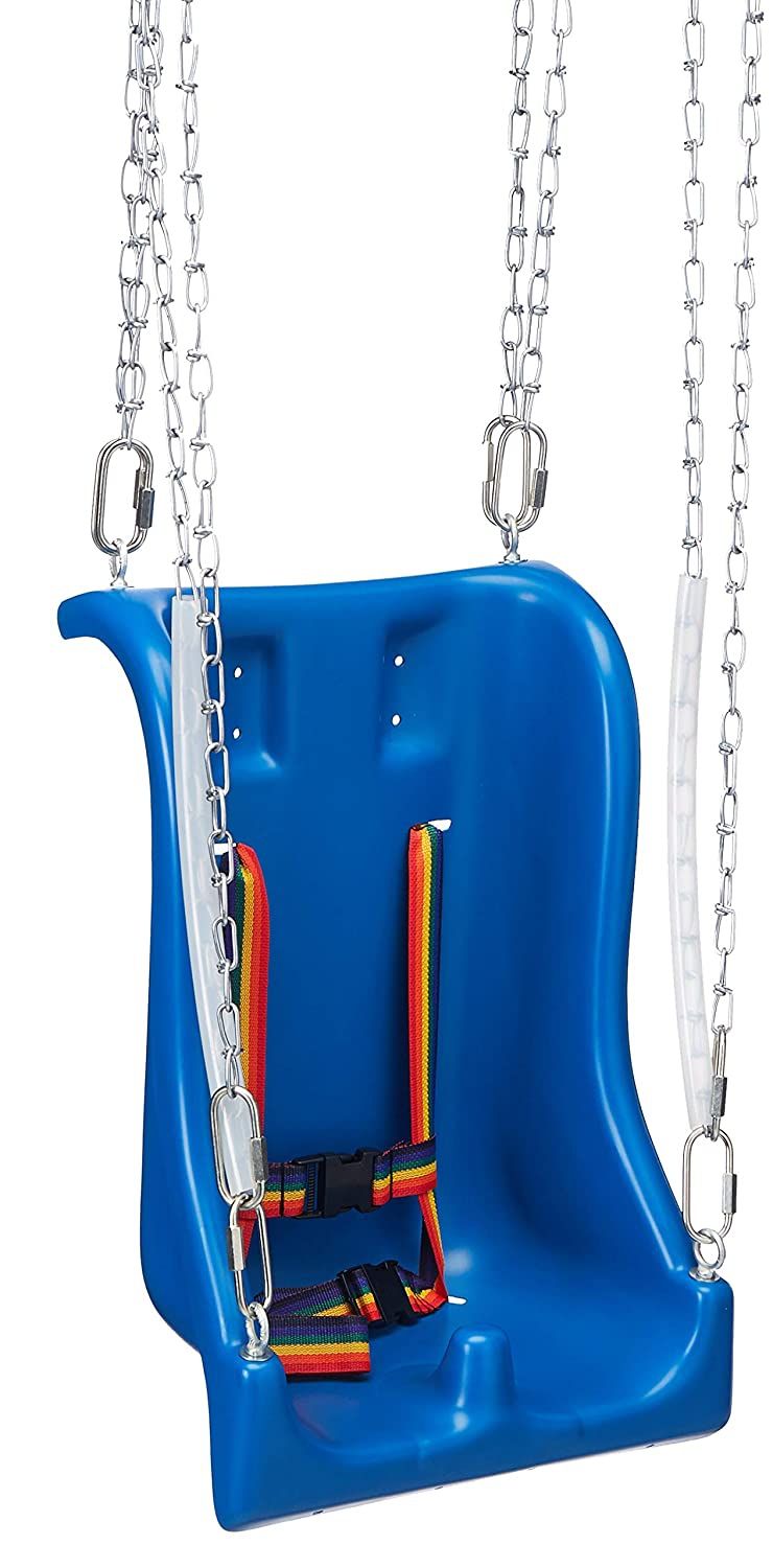 Image 2 of Skillbuilders Full Support Swing Seat with Pommel and Rope