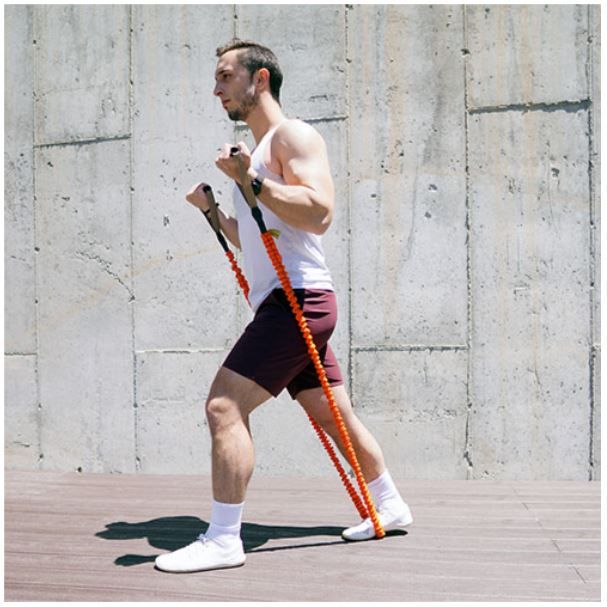Man Using Slastix Bands