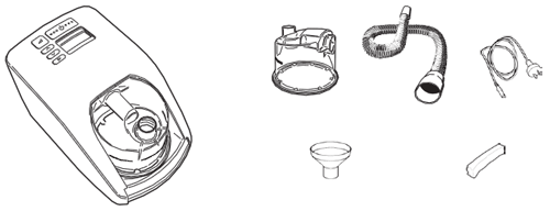 SleepStyle Series 200 CPAP Replacement Parts