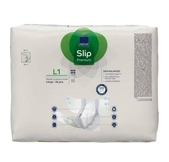 Slip Premium L1 Back of Package With Features