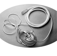 Oxygen Mask Elongated Style Medium Concentration