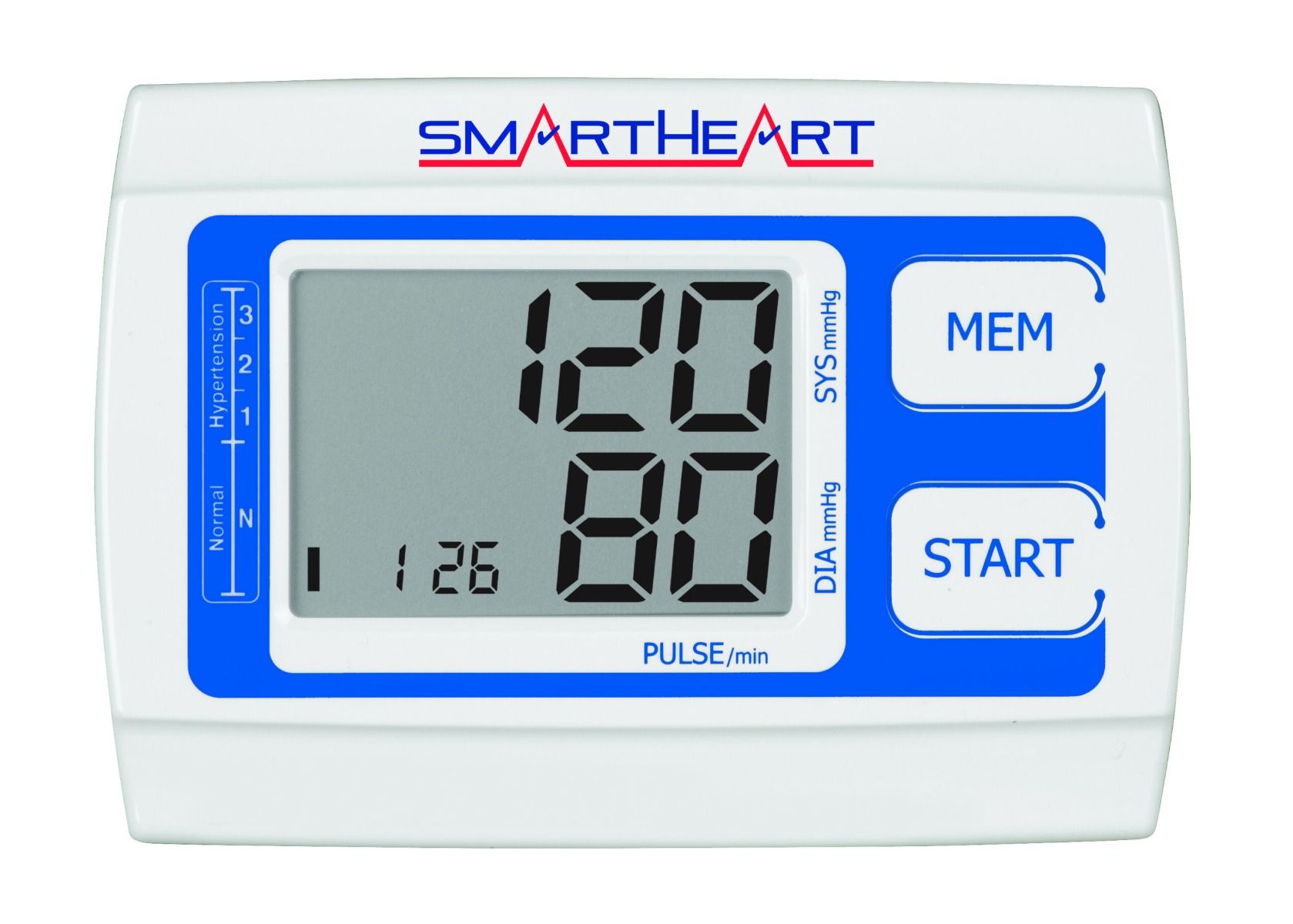 Veridian 01-539 SmartHeart Adult Arm Cuff Automatic Digital Blood Pressure Monitor