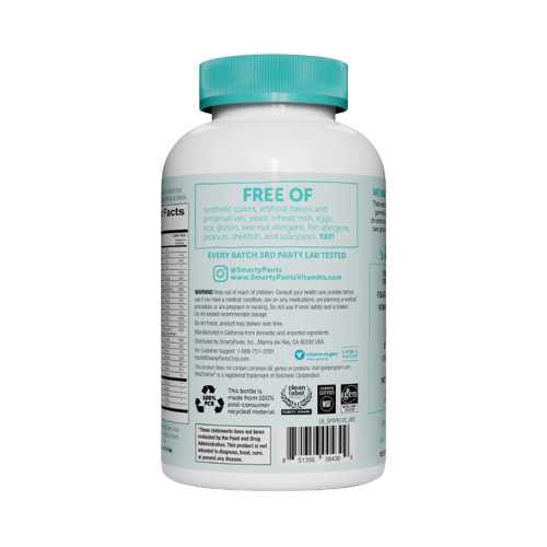 What the prenatal gummies are free of